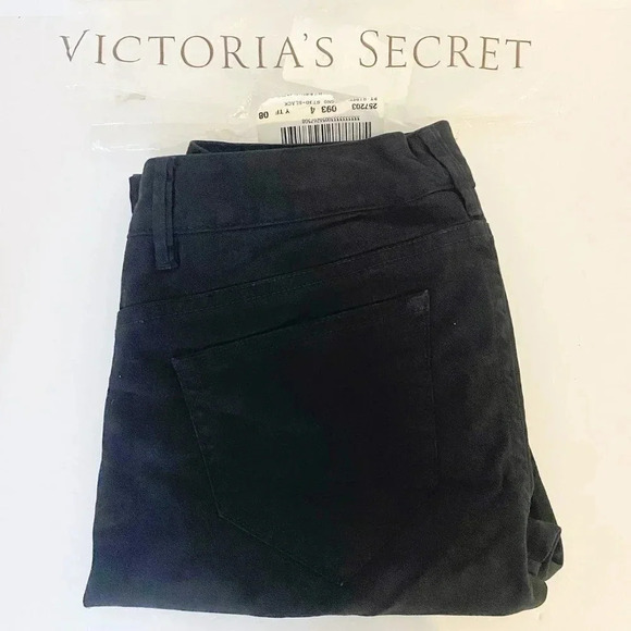 Victoria’s Secret Sexy Black London Jean Leggings size 4 - Picture 2 of 5